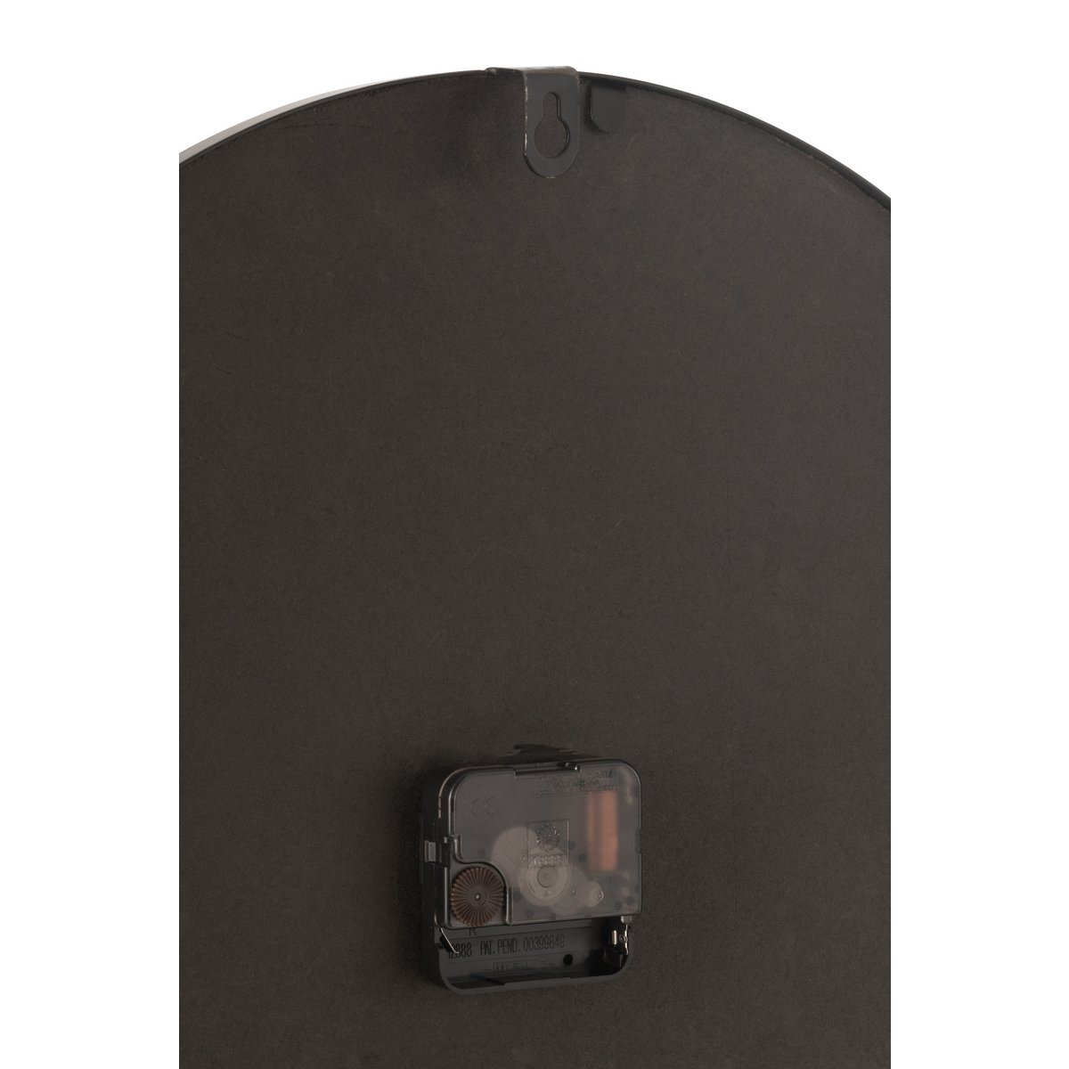 J-Line klok Nue - mdf/ijzer - naturel - small - Ø 40 cm