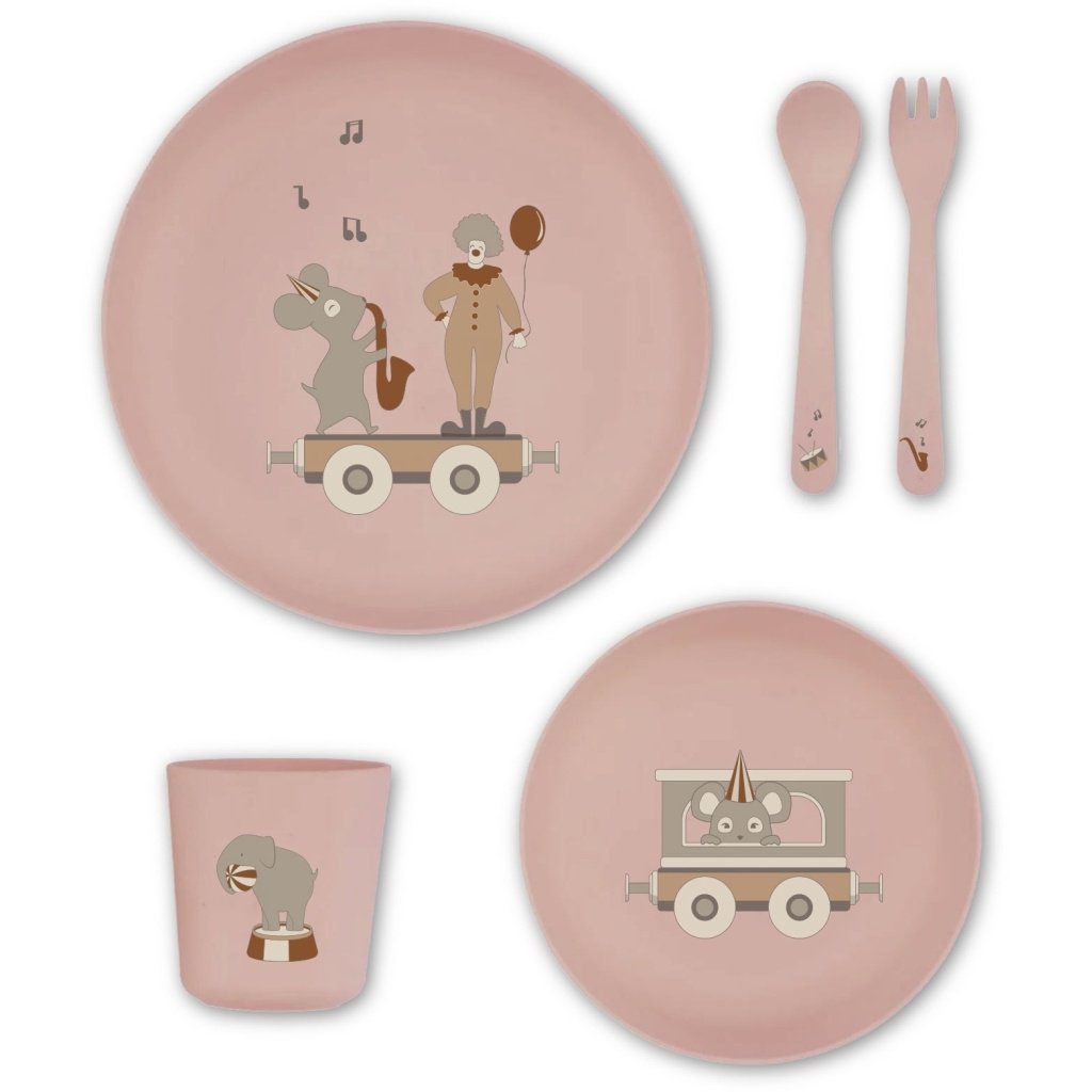 Marius bioplastic dinerset 5-pack