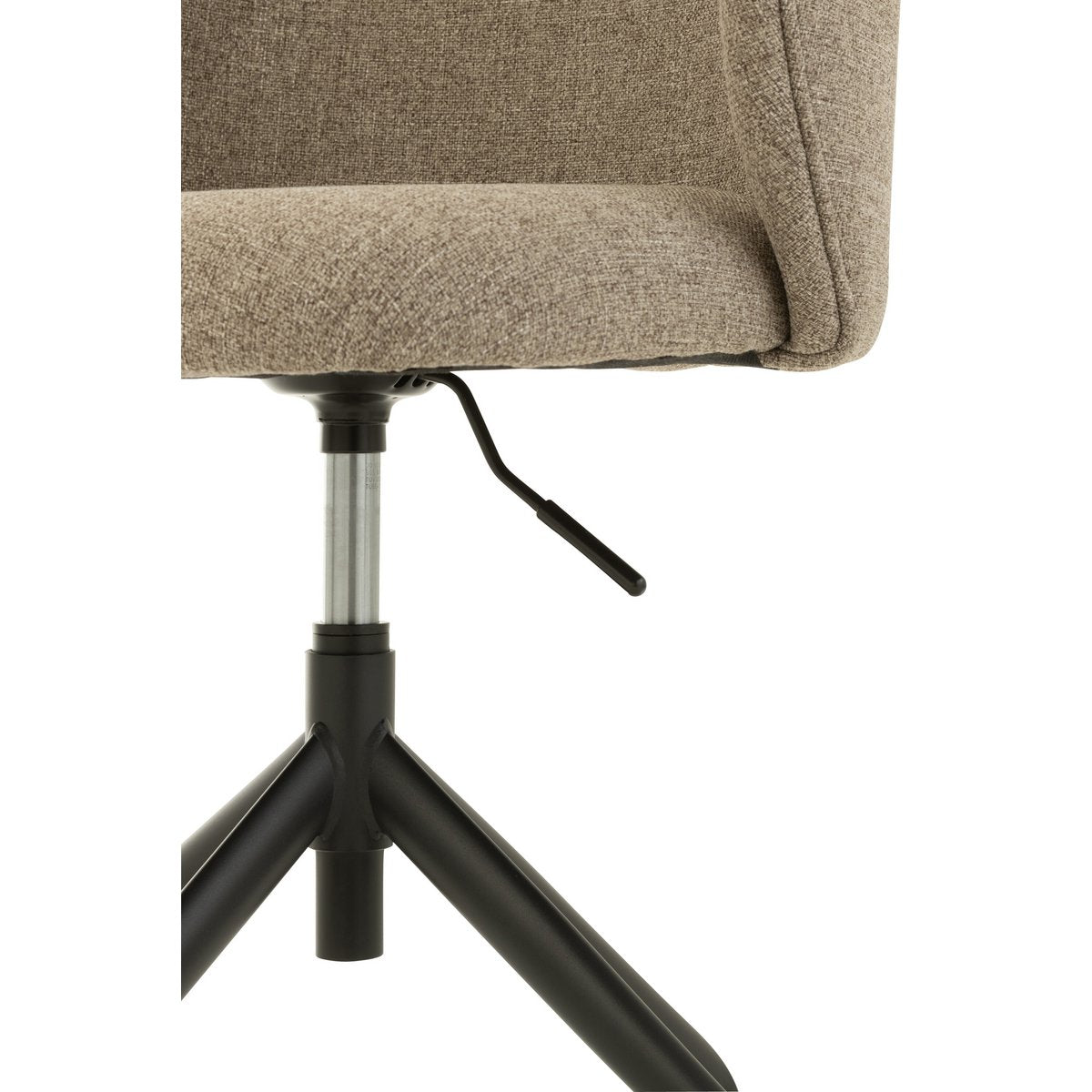 J-Line Stoel Turn/Up/Down Linnen Donker Beige