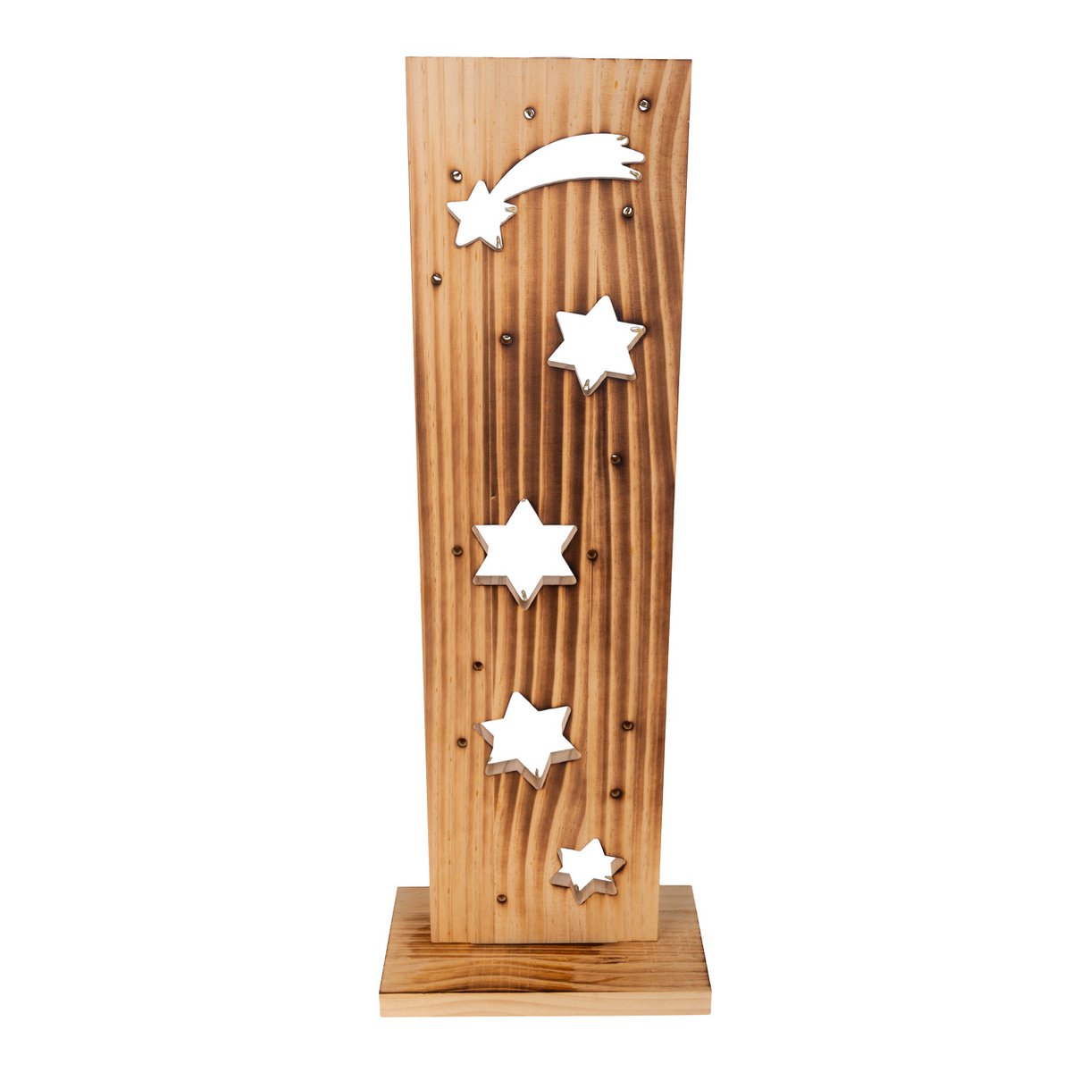 Houten Bord "Stars" Hoogte 60cm met LED