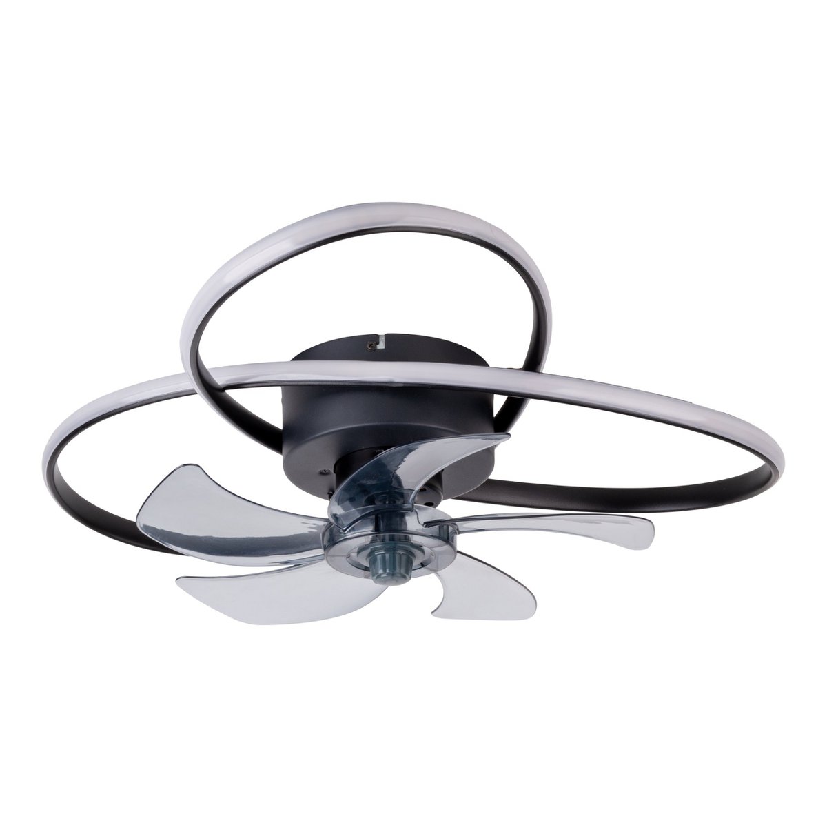 Plafondlamp LED "Leccio" met ventilator, nachtlichtfunctie, dim- en lichttemperatuurinstelling