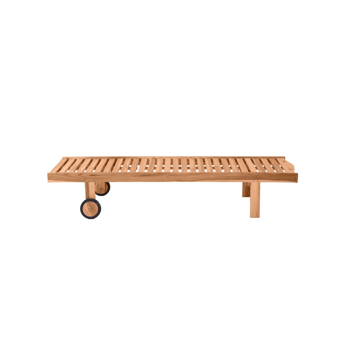 Ligstoel teak