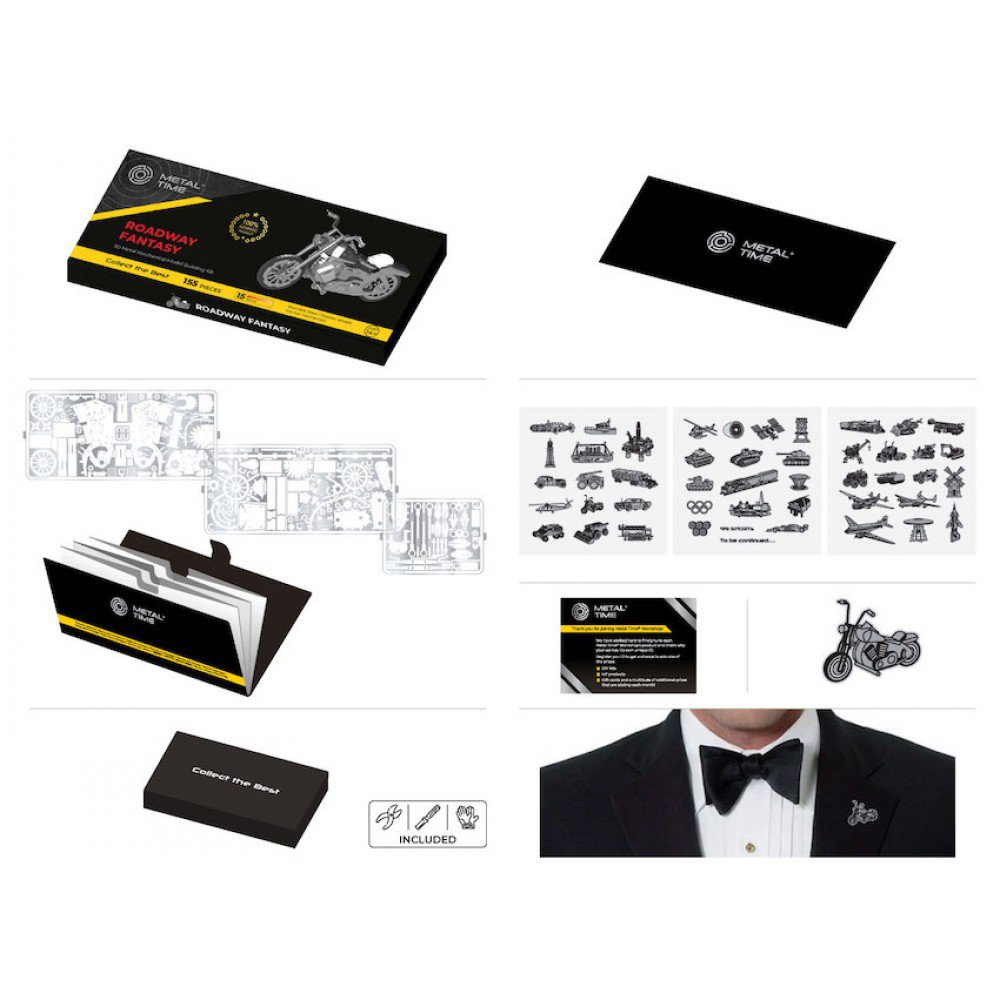 3D Metalen Bouwpakket Roadway Fantasy