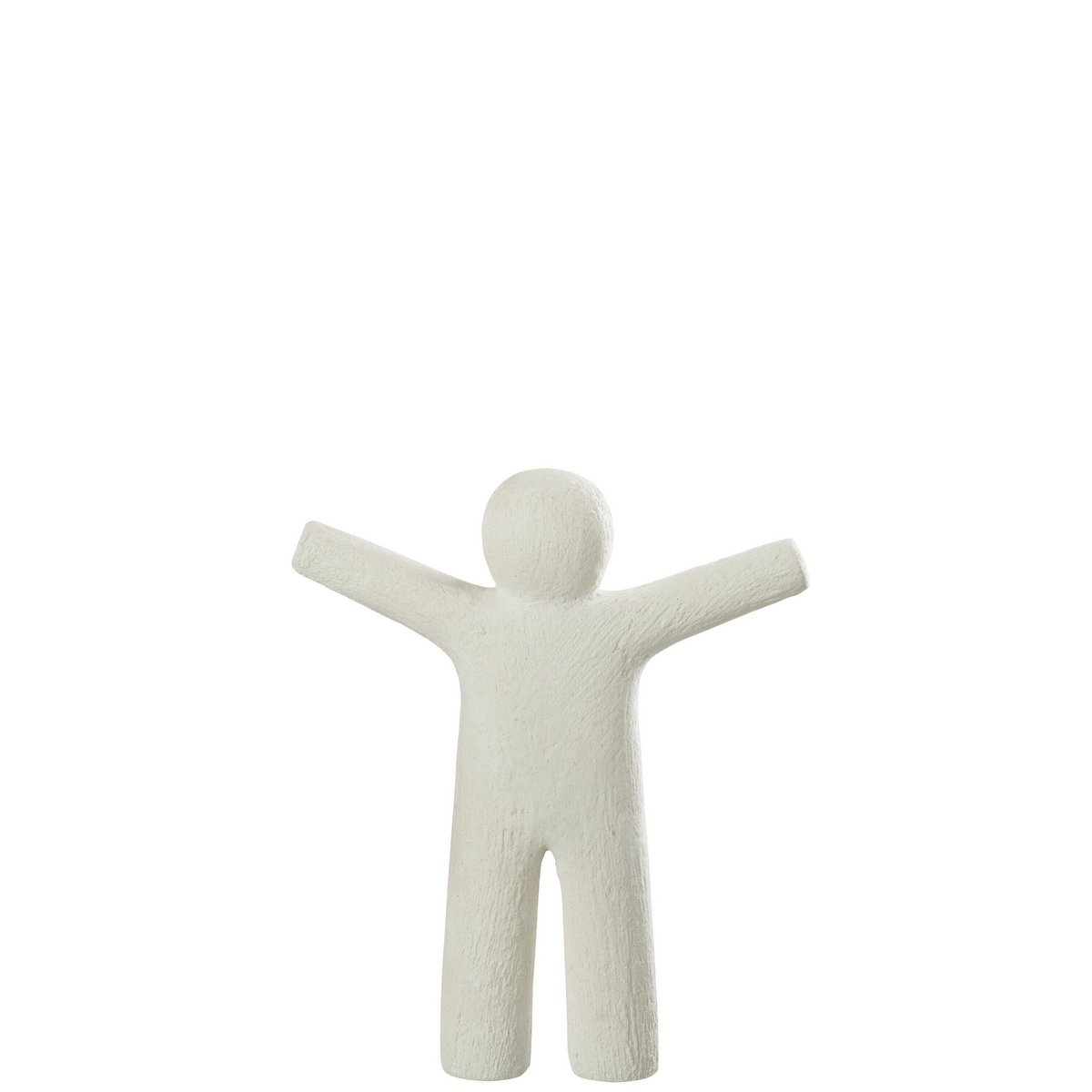 J-Line figuur P'tit Maurice - polyresine - wit - small