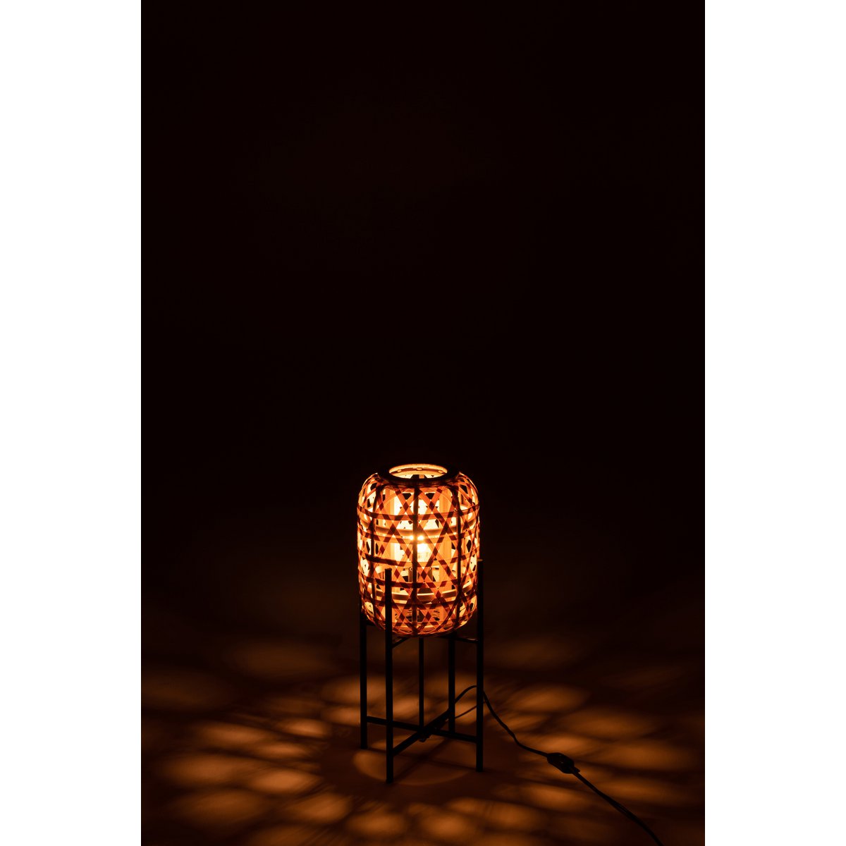 J-Line lamp - bamboe - naturel - small