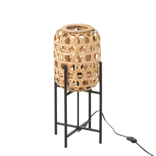 J-Line lamp - bamboe - naturel - small