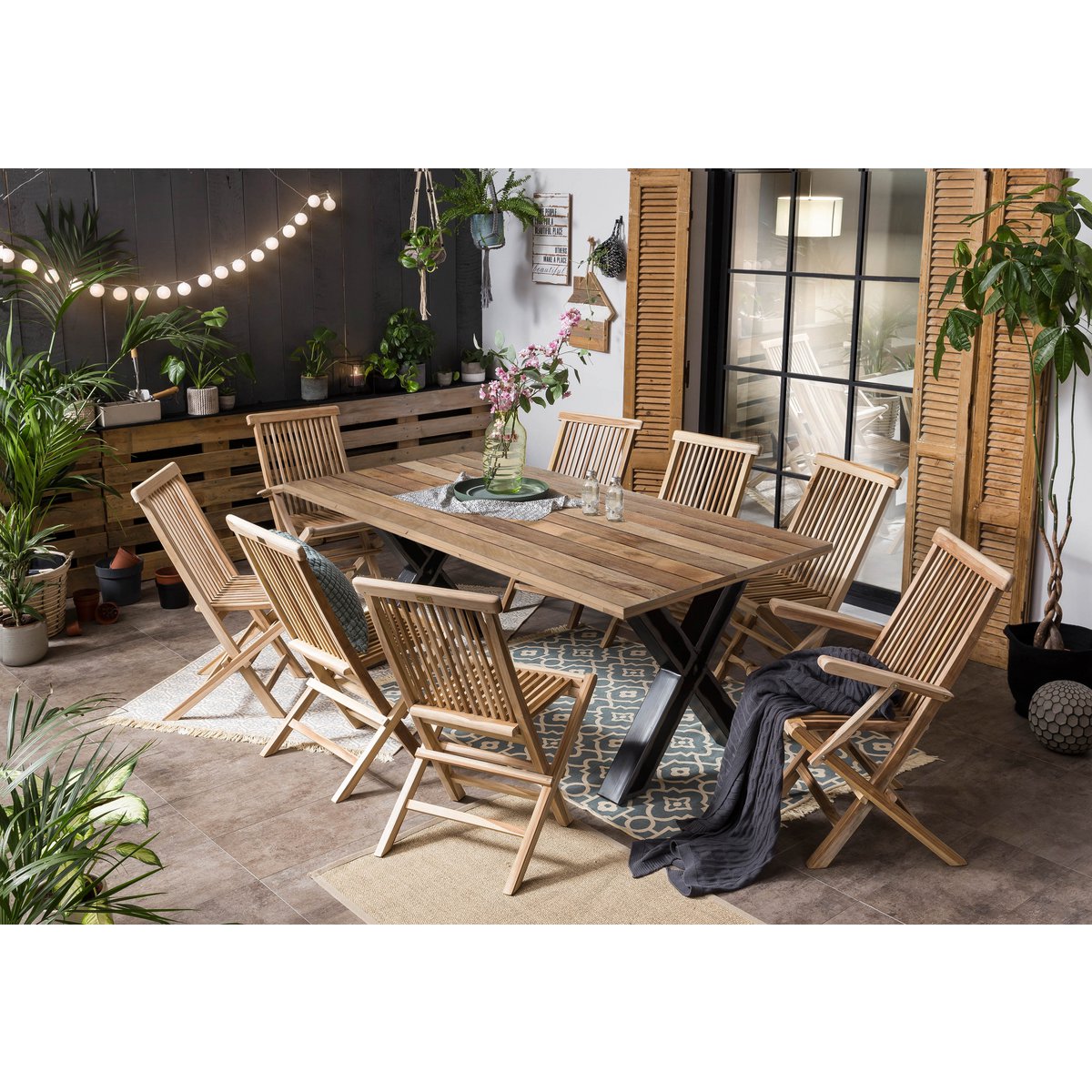 Tafel 220x100 cm