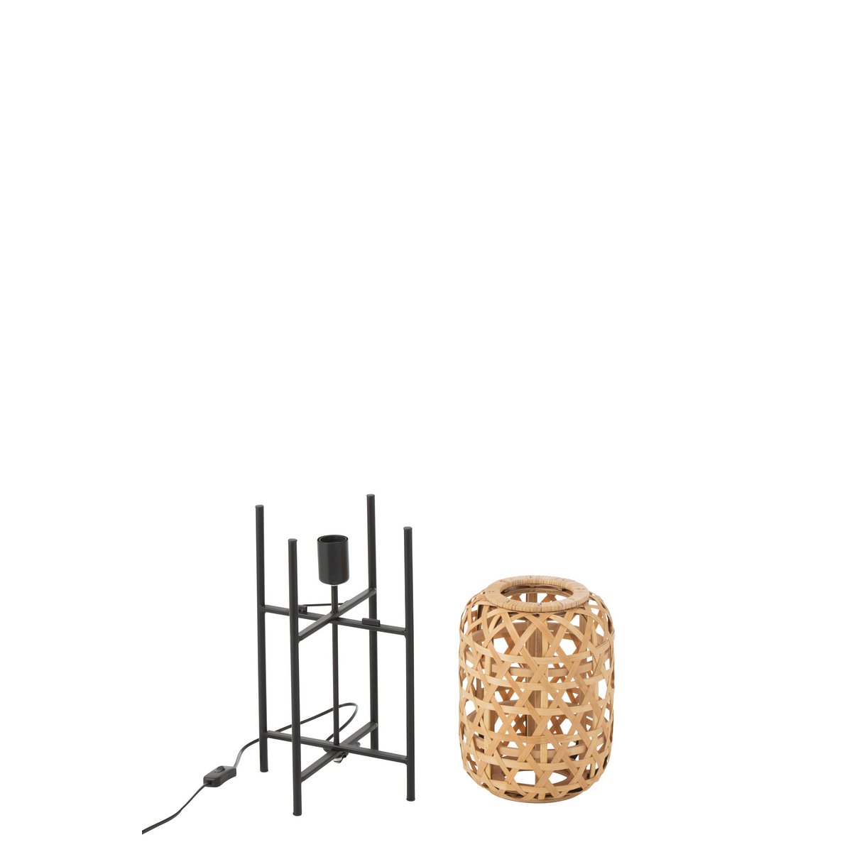 J-Line lamp - bamboe - naturel - small