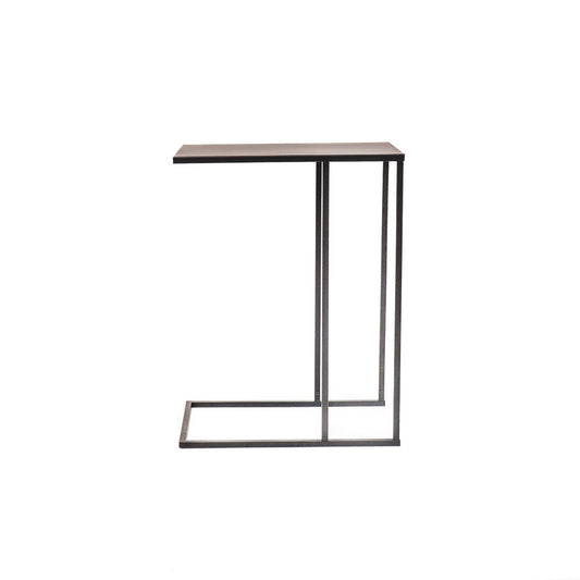 Bijzettafel Metaal Zwart - 45x30x60cm