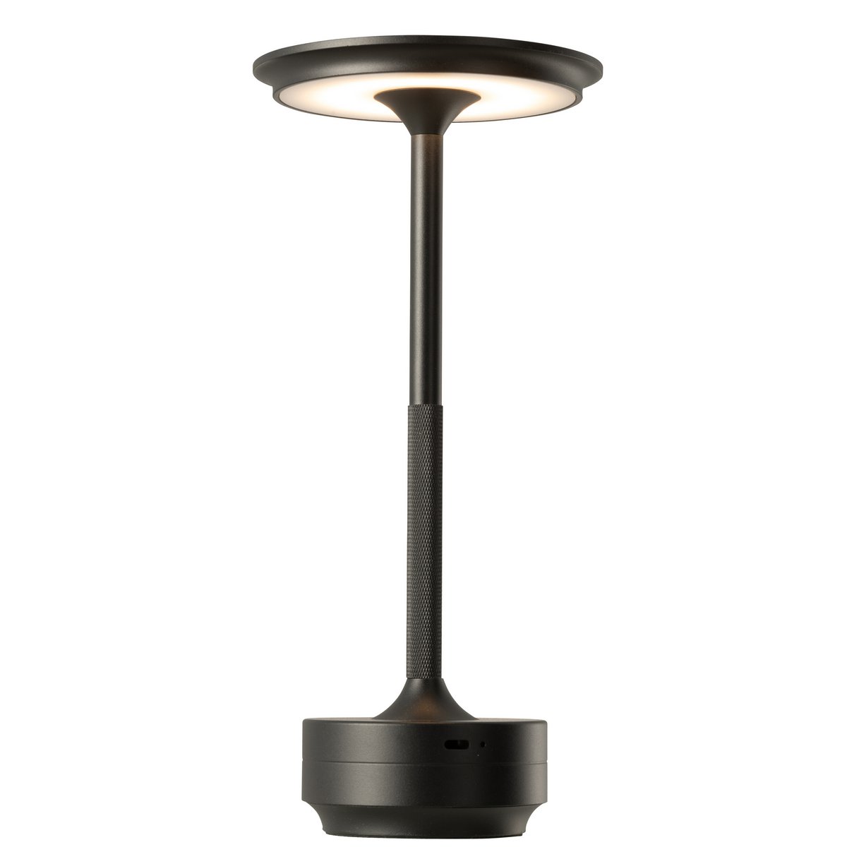 J-Line lamp Touch - kunststof - zwart - LED