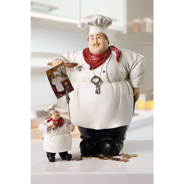 Spaarpot "Luigi-d.Koch" Poly, hoogte 31cm