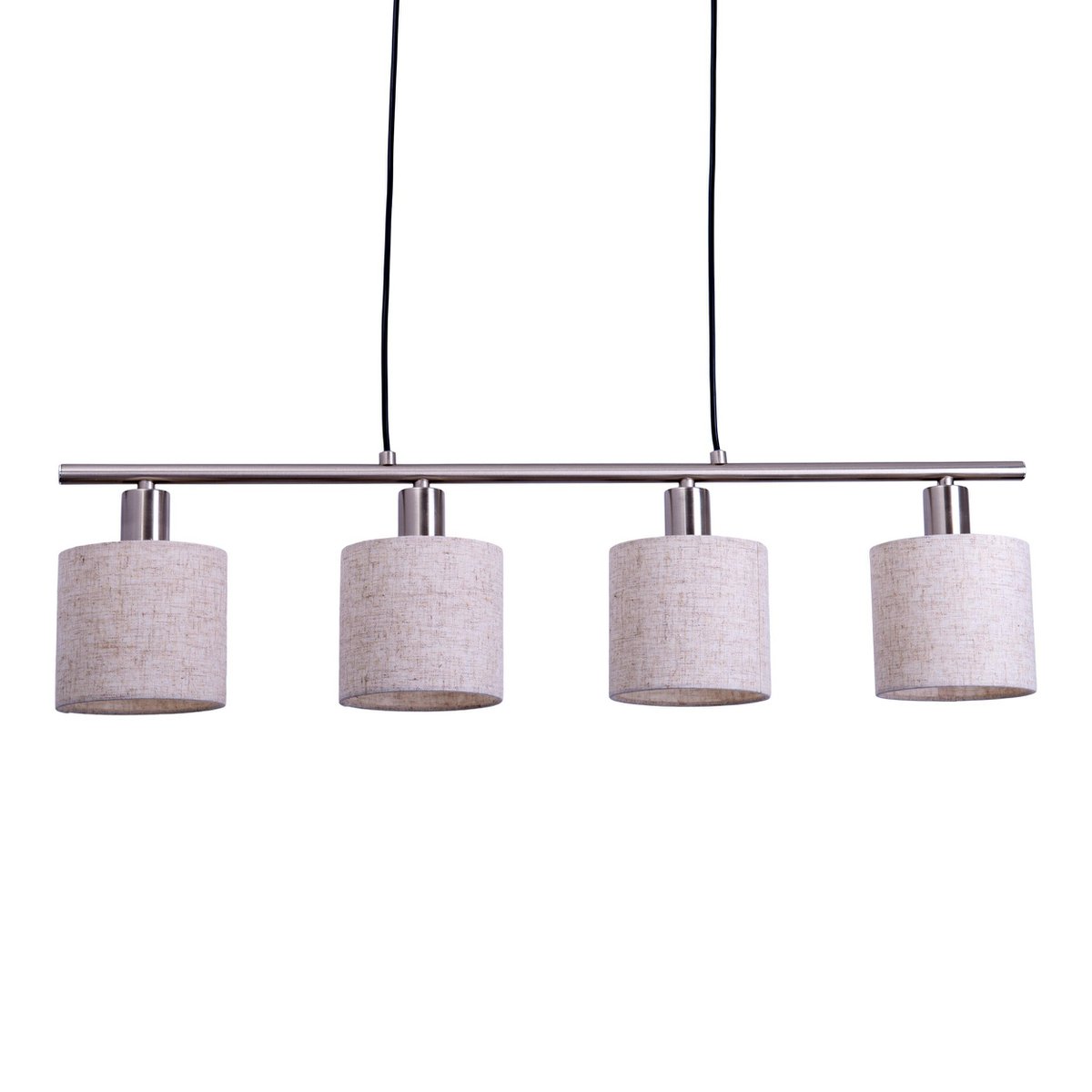 Hanglamp "Maron" 4 spots lengte 71,5 cm Grijs