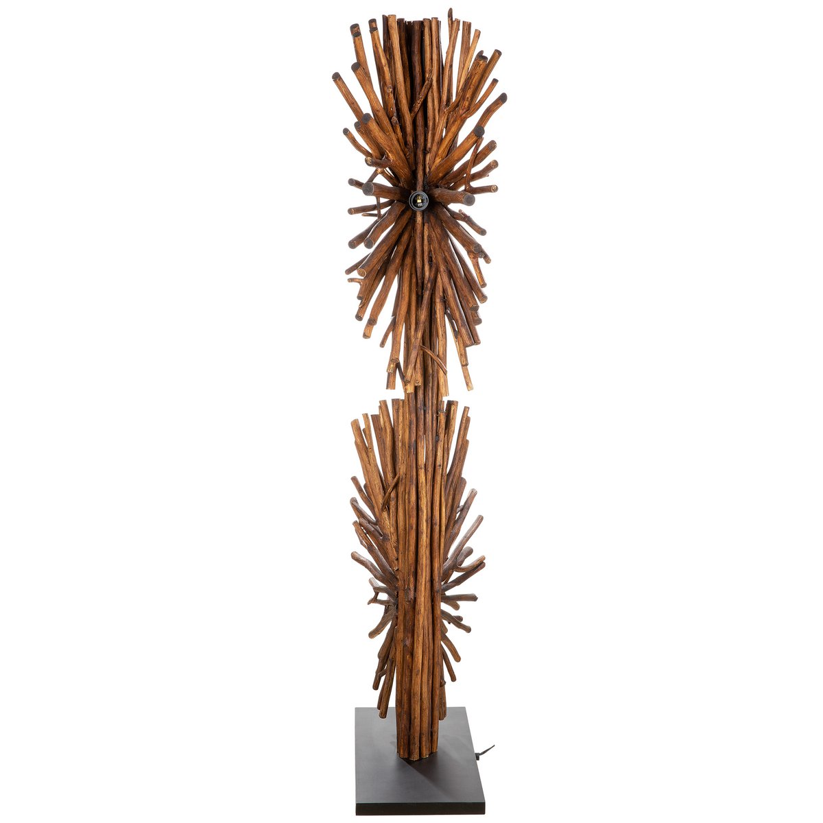 Houten lamp "Dual"
