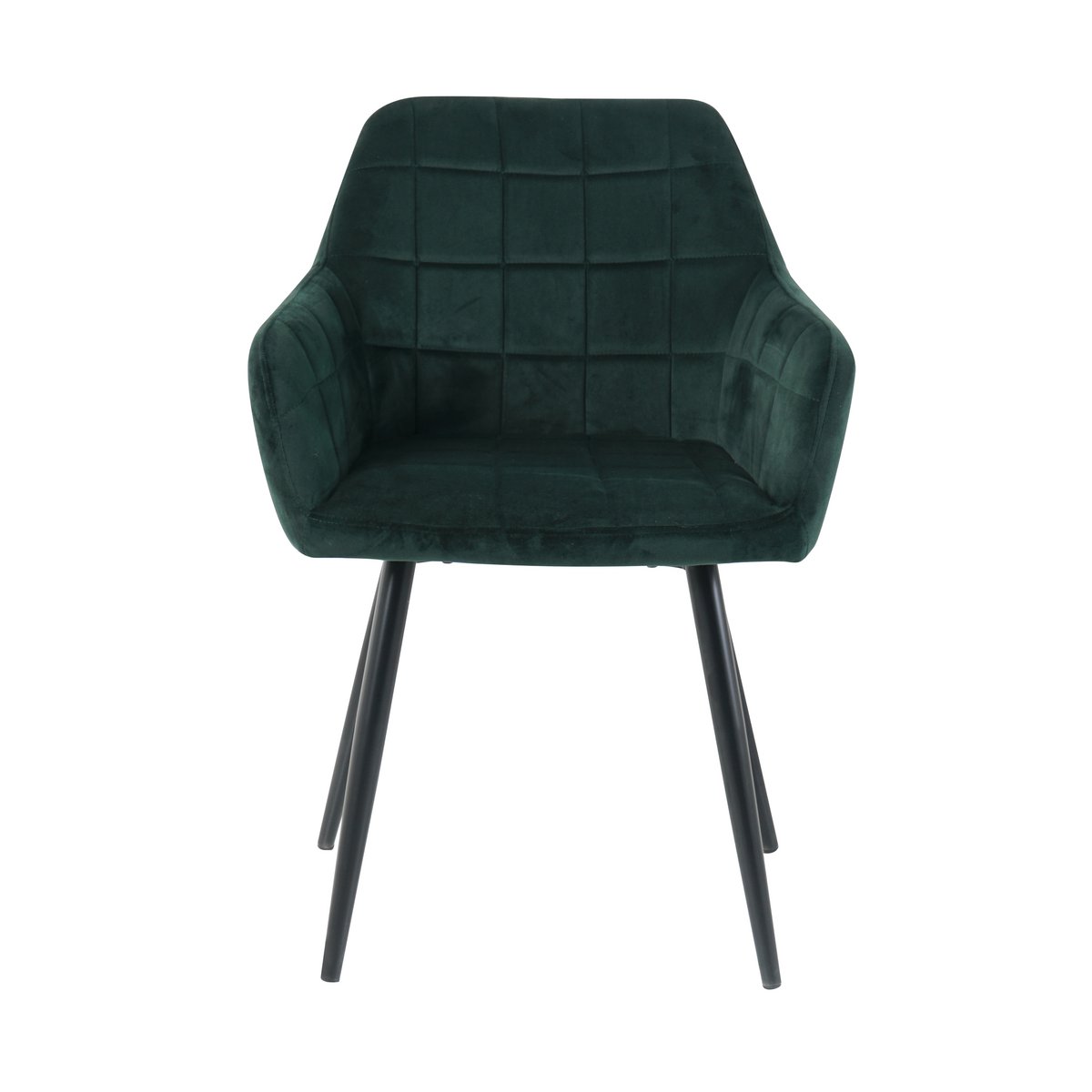Eetkamerstoel, set van 2 groen