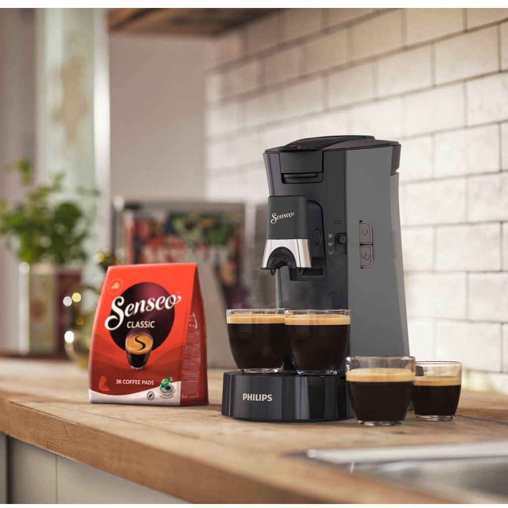 Philips CSA230/50 Senseo Select Koffiepadmachine Donkergrijs