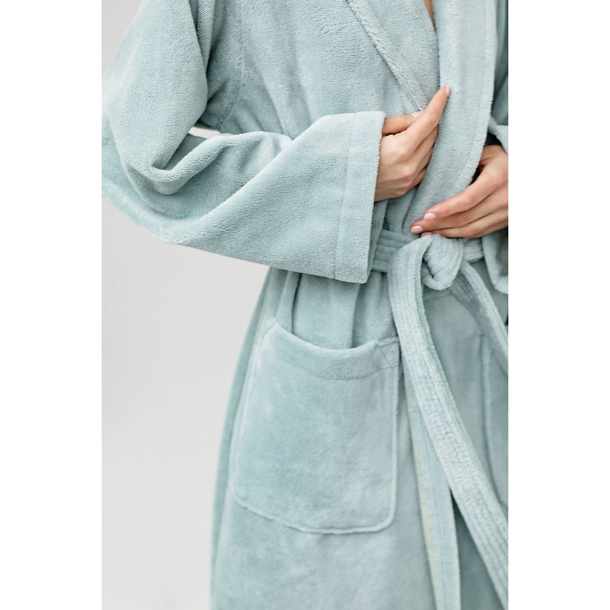 Teddy badjas Sea Green