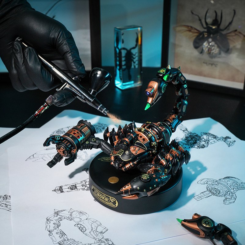 Robotime 3D Kunststof Bouwpakket Schorpioen