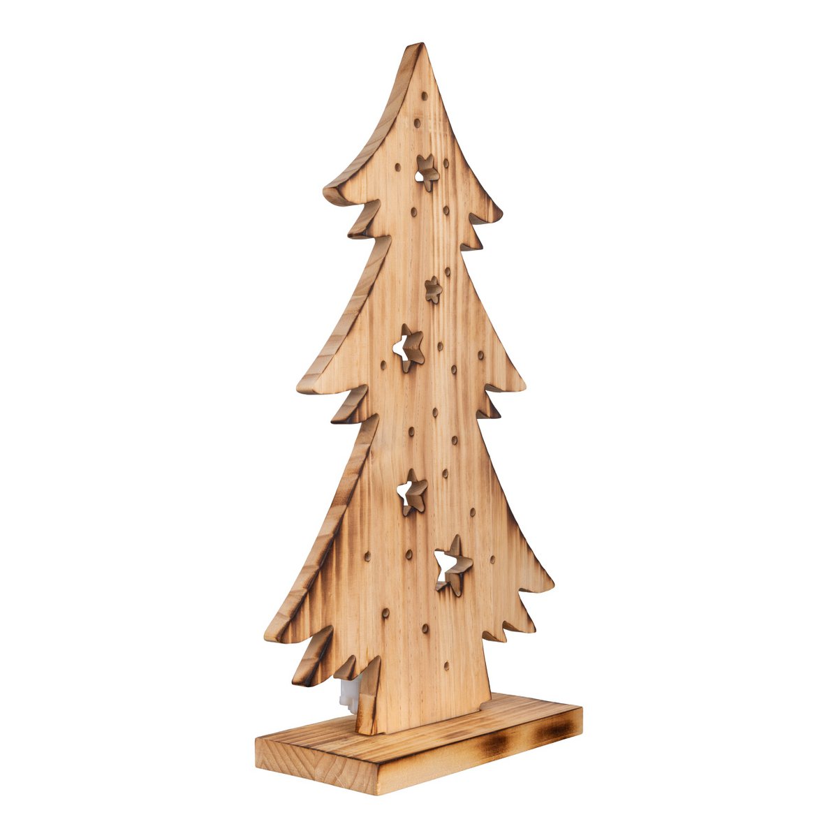 Houten Kerstboom Hoogte 47cm met LED
