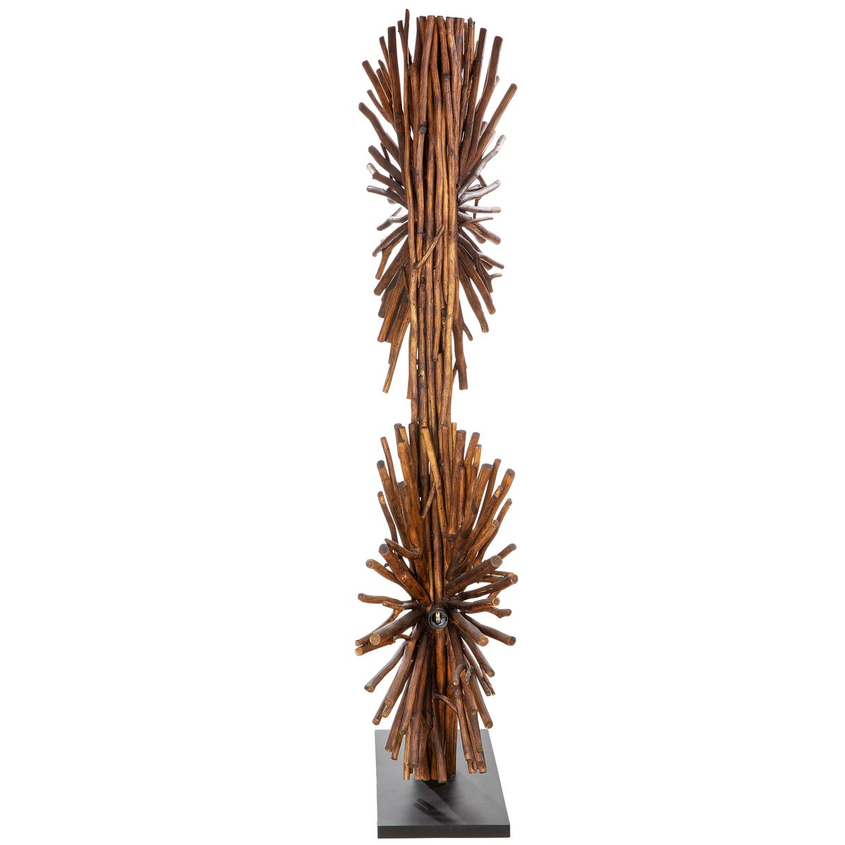 Houten lamp "Dual"