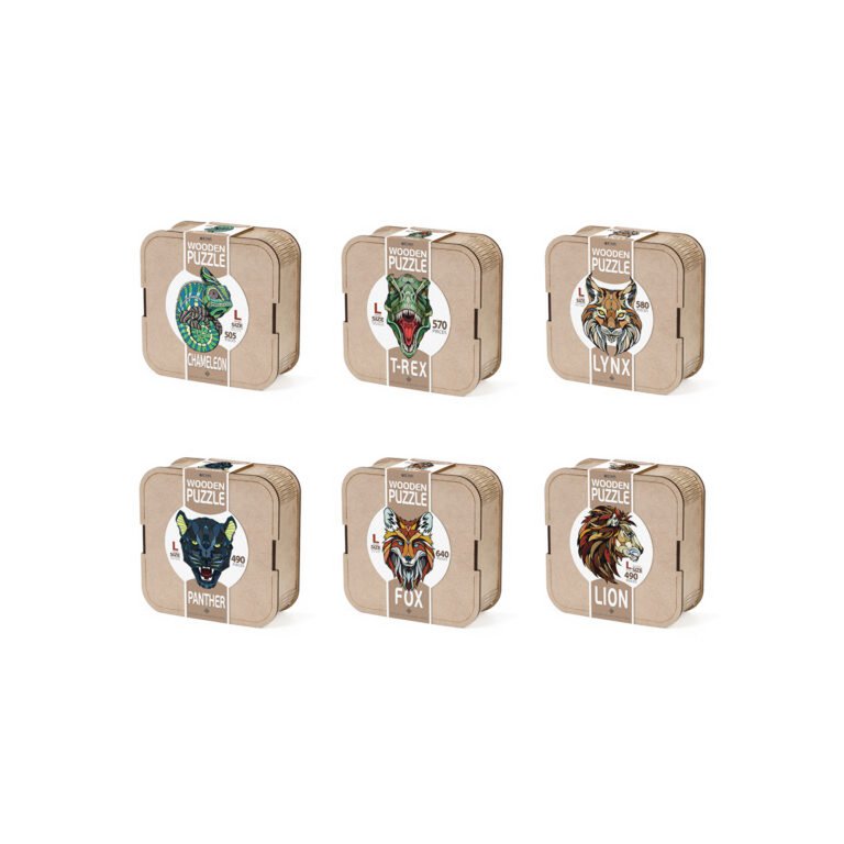 Houten Legpuzzel Panter