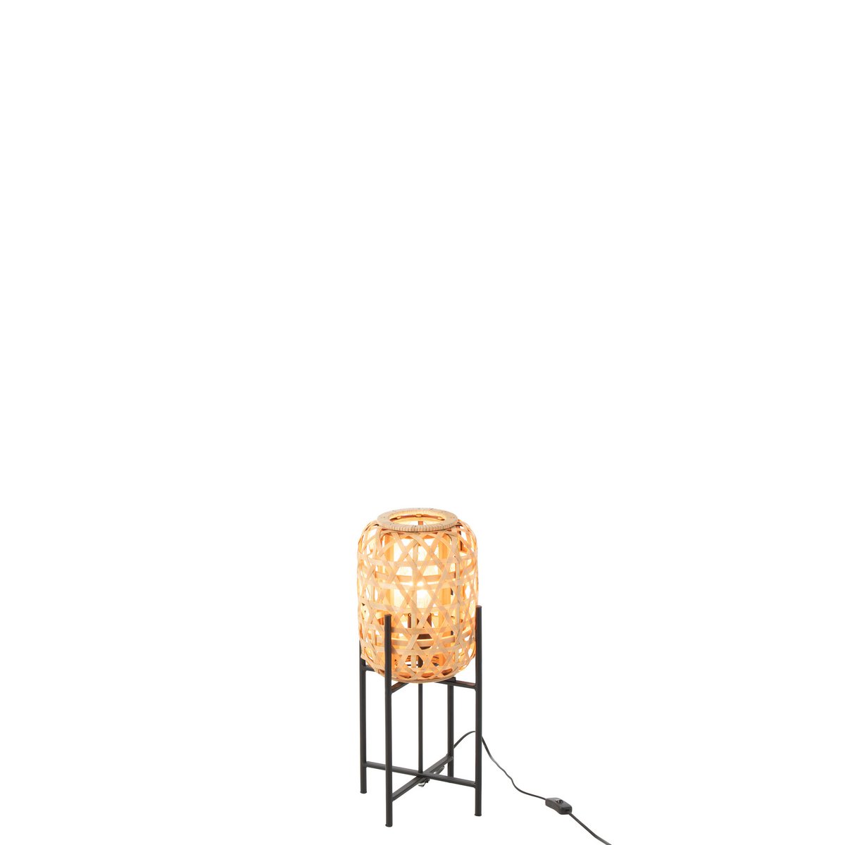 J-Line lamp - bamboe - naturel - small