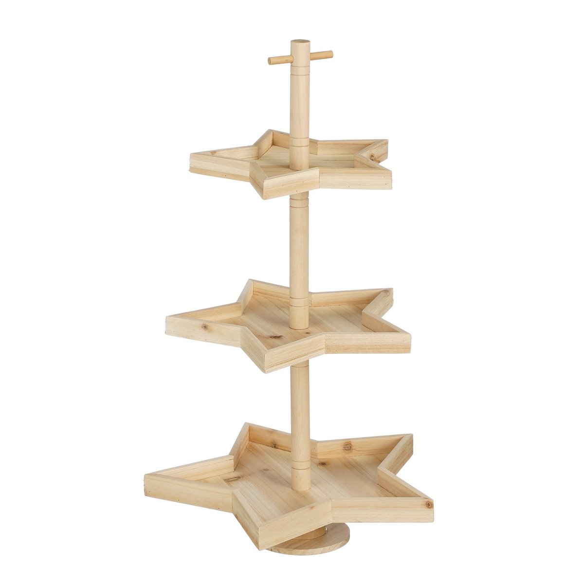 Etagère H52 cm Dennenhout