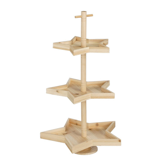 Etagère H52 cm Dennenhout