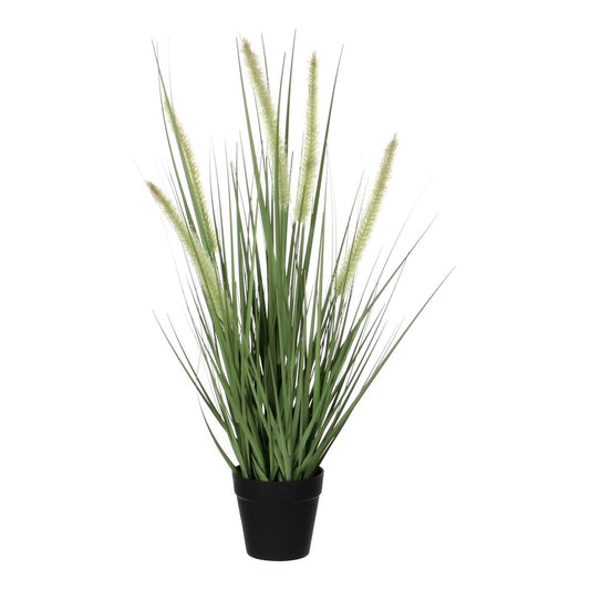 Dogtail Gras Kunstplant - H53 x Ø30 cm - Groen