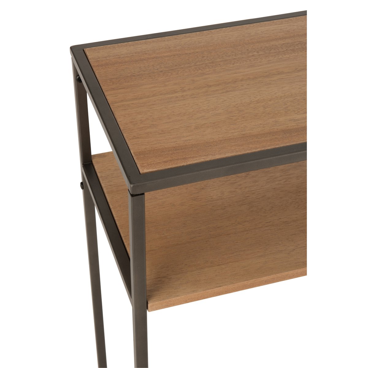 J-Line Console 1 Lade Hout/Metaal Naturel