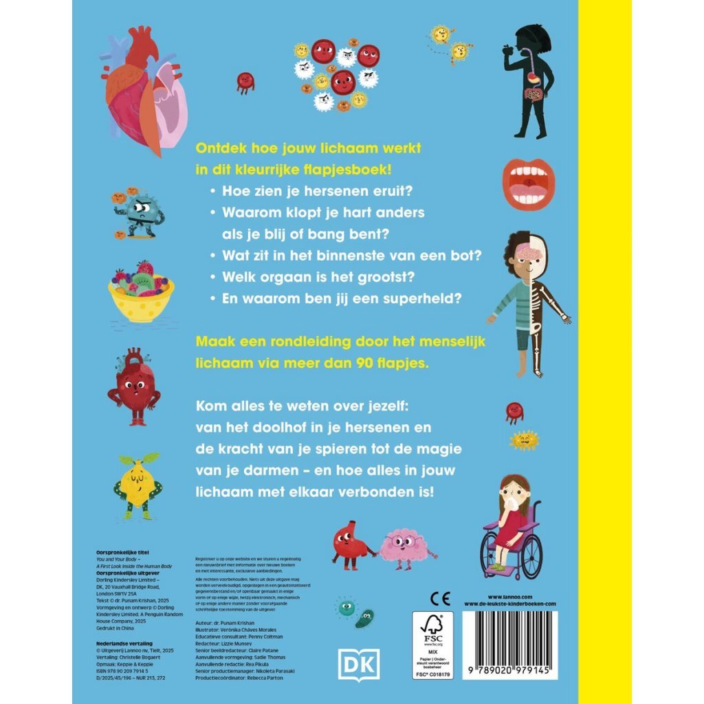 Boek Van Top Tot Teen Alles Over Mijn Lichaam
