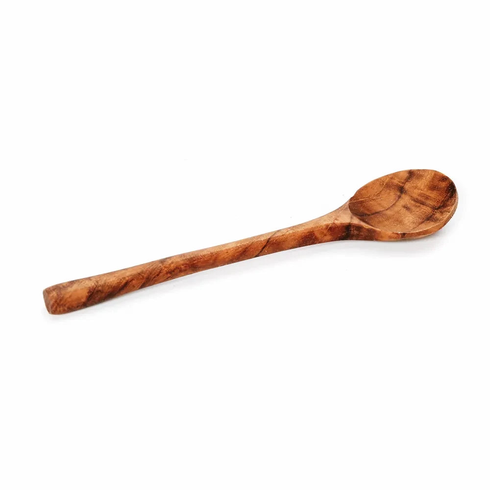 Teakwortellepel - S