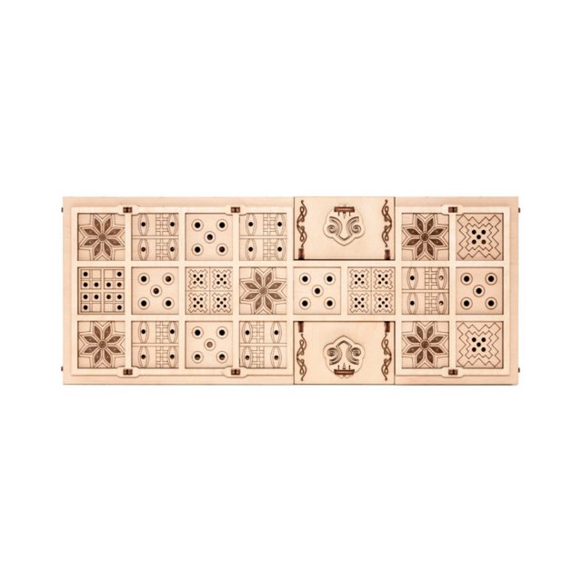 2 in 1 Bordspel Senet en Ur