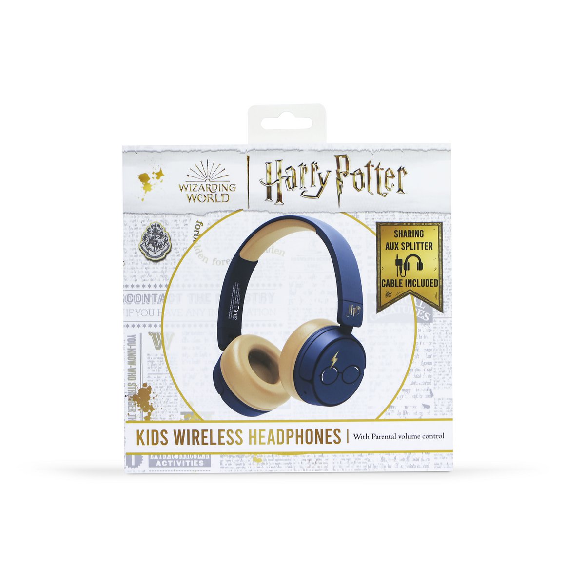 Harry Potter - Junior Bluetooth-hoofdtelefoon (blauw)