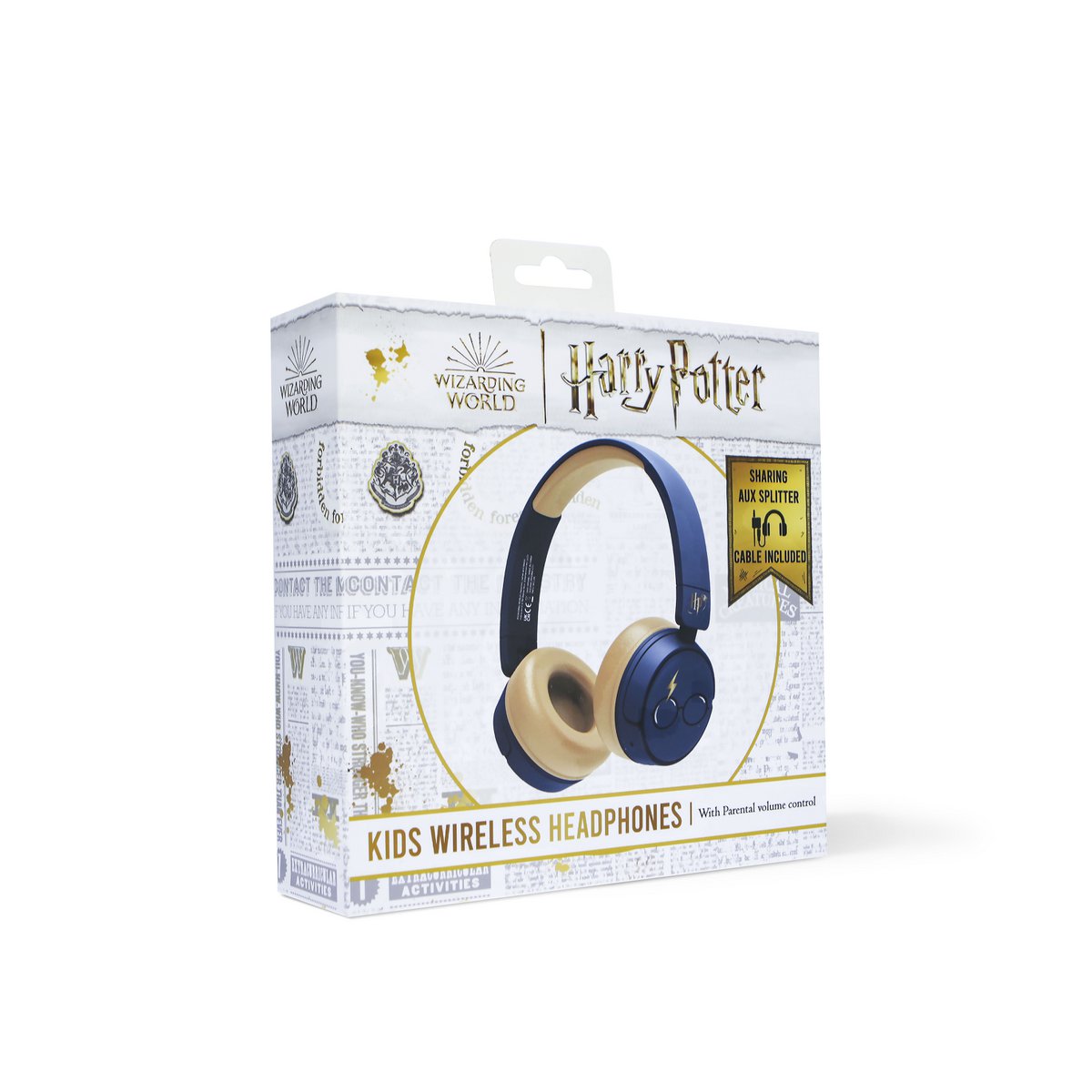 Harry Potter - Junior Bluetooth-hoofdtelefoon (blauw)