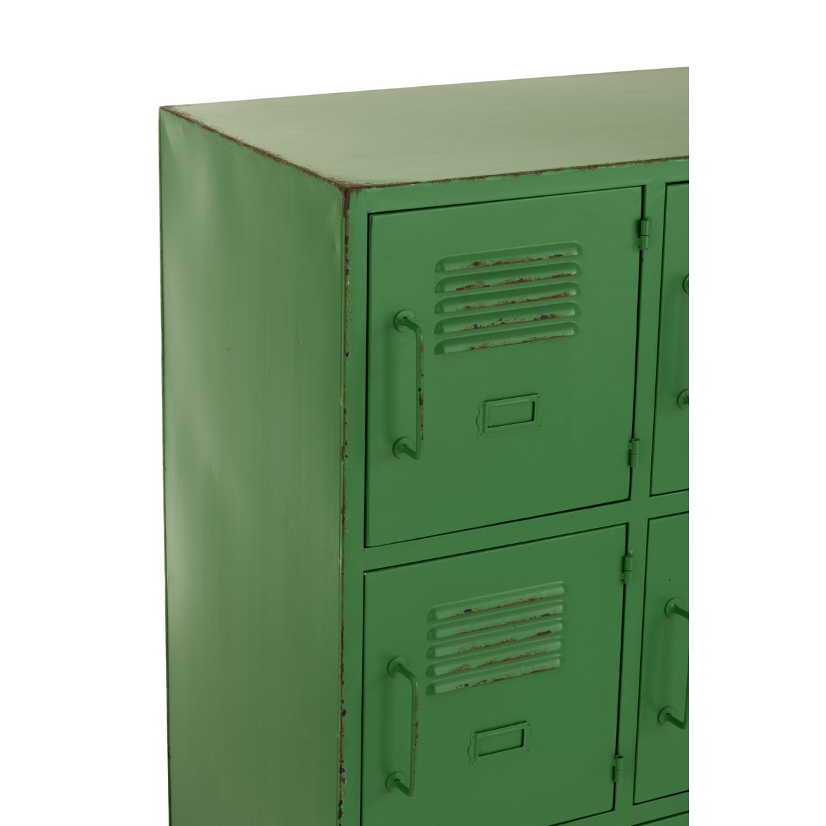 J-Line Kast 9 Deuren Metaal Groen
