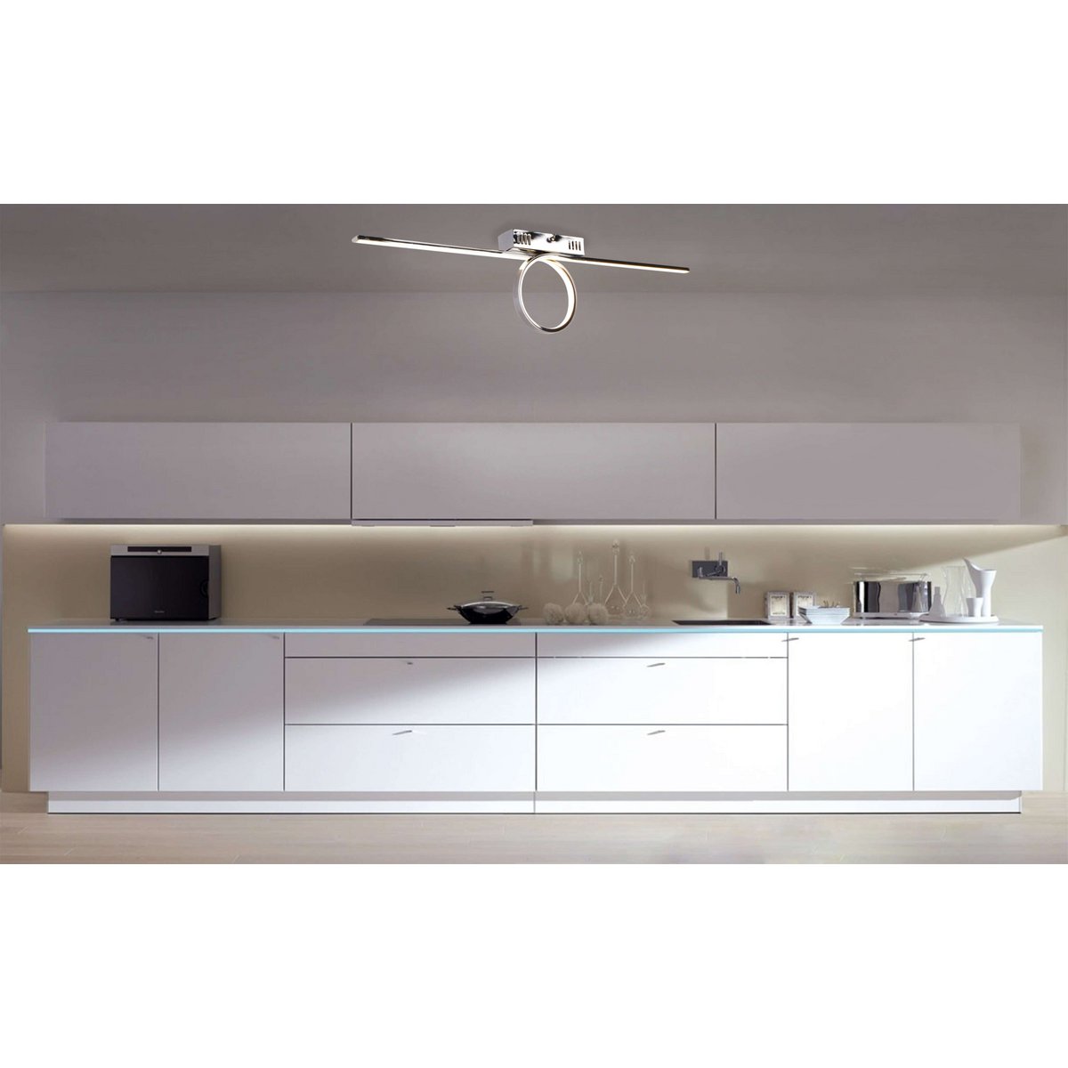 Plafondlamp LED "Loop" 75 cm lengte