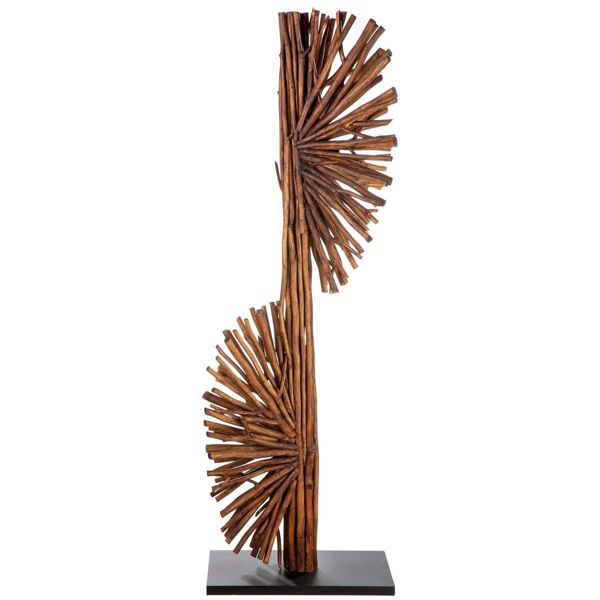 Houten lamp "Dual"