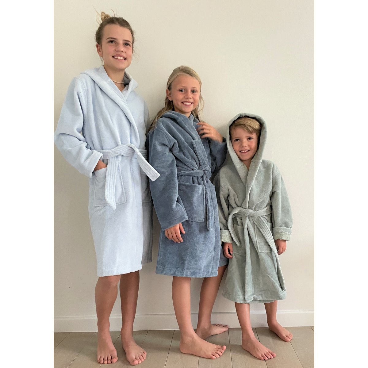 Teddy kinderbadjas Jeans