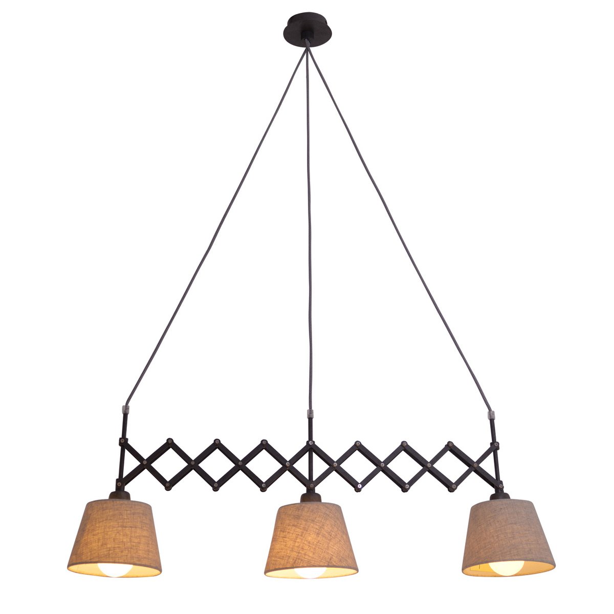 Hanglamp "Adrienne" uitrekbaar tot 100cm