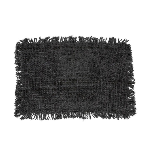 Oh My Gee Placemat - Black Navy - Set van 4