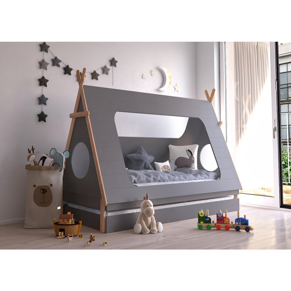 Kinderbed + lade