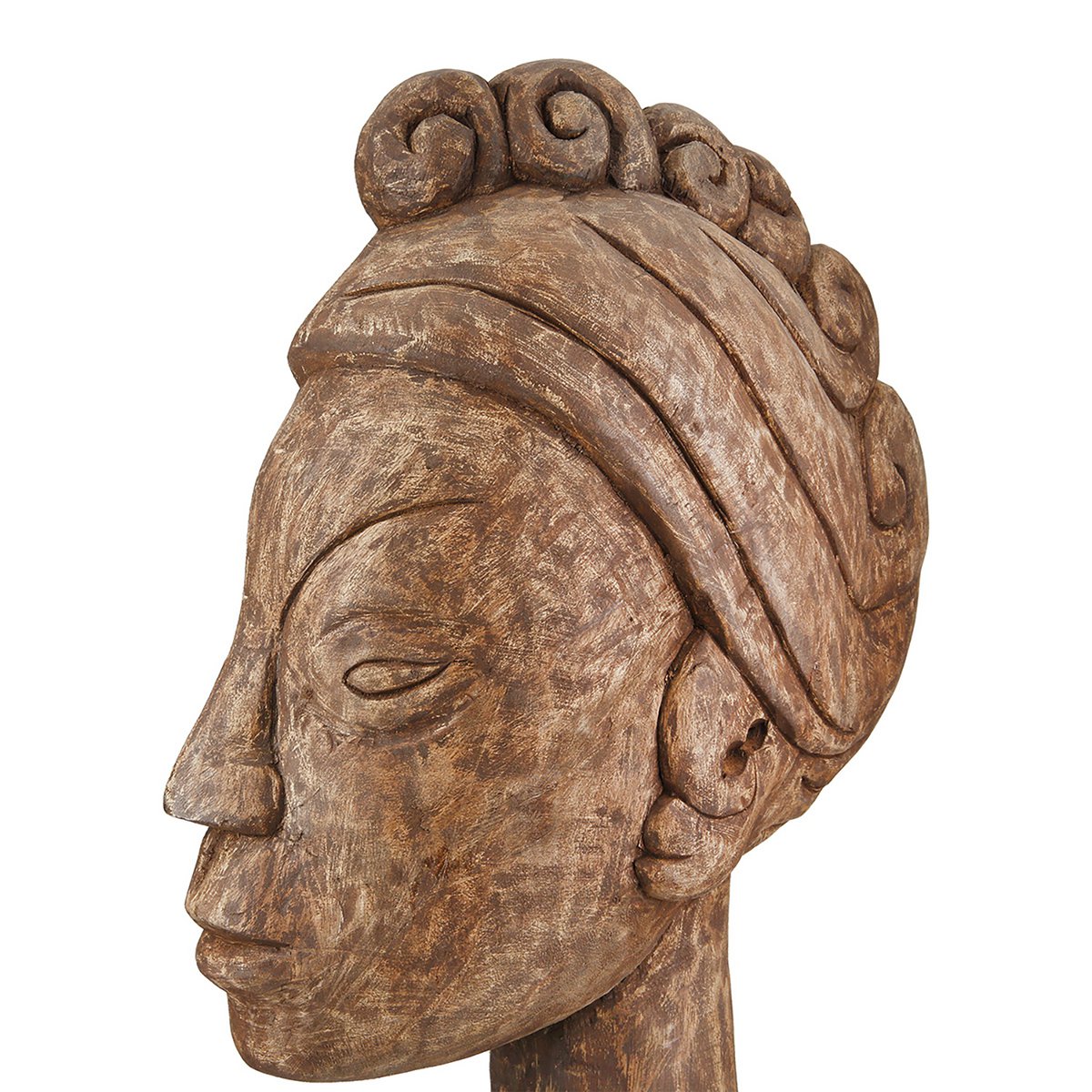 Sculptuur Afrikaanse dame, H.49 cm