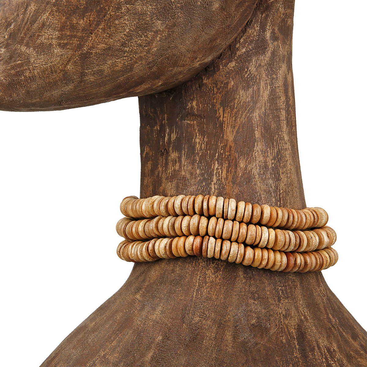 Sculptuur Afrikaanse dame, H.49 cm