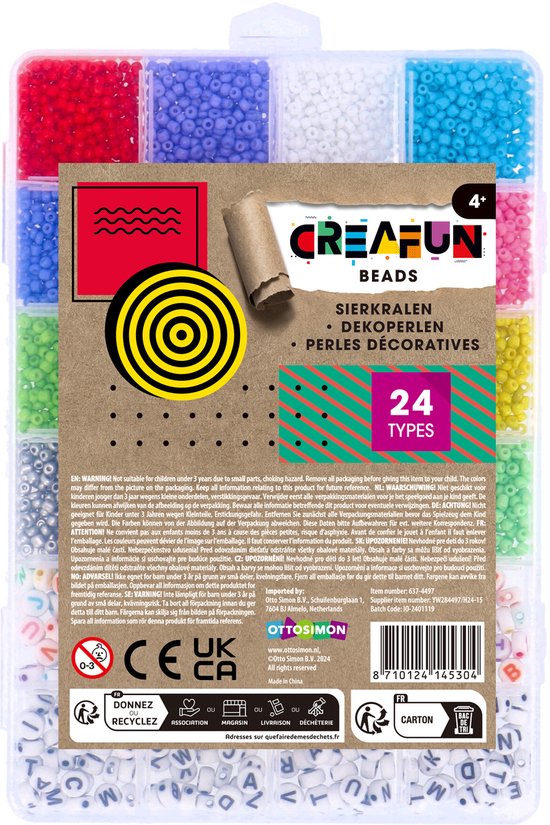 Kralenset 24 Soorten