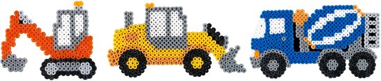 Hama Strijkkralen Werkvoertuigen 4000stuks