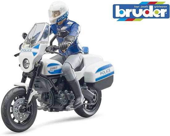 Bruder 62731 Ducati Politiemotor met Figuur 1:16
