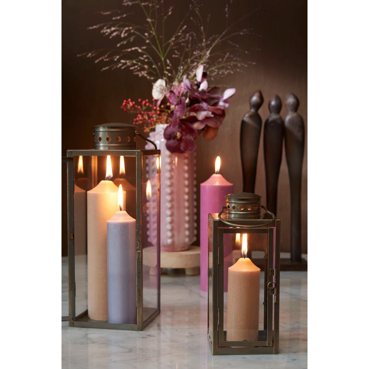 Pegara Woondecoratie - L7xB13x35cm - FSC 100% Mangohout - Bruin