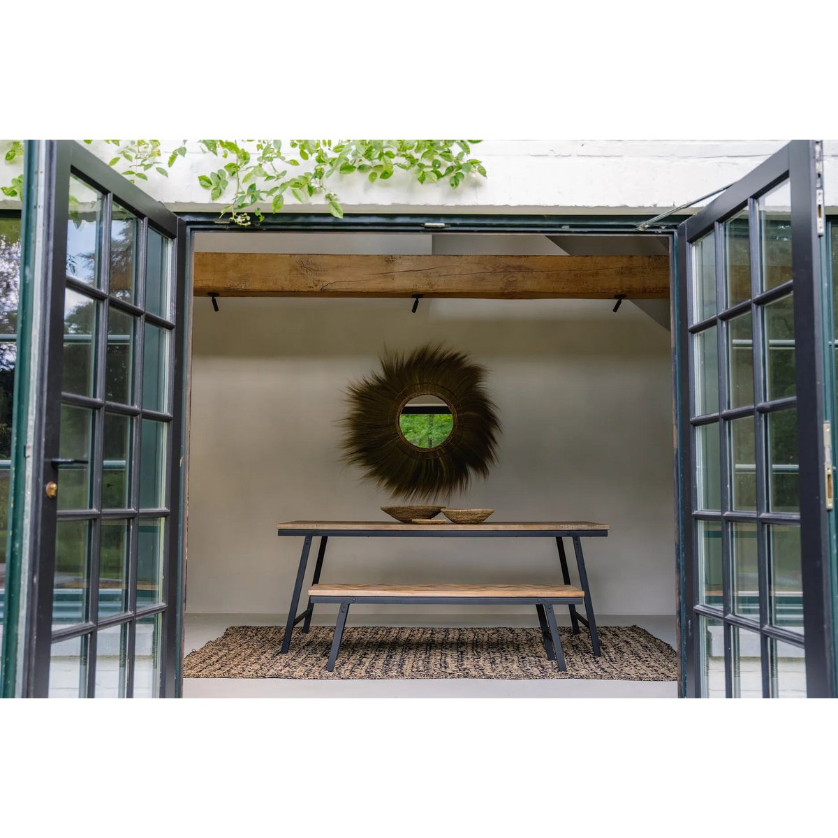 Visgraatbank - Naturel - 150