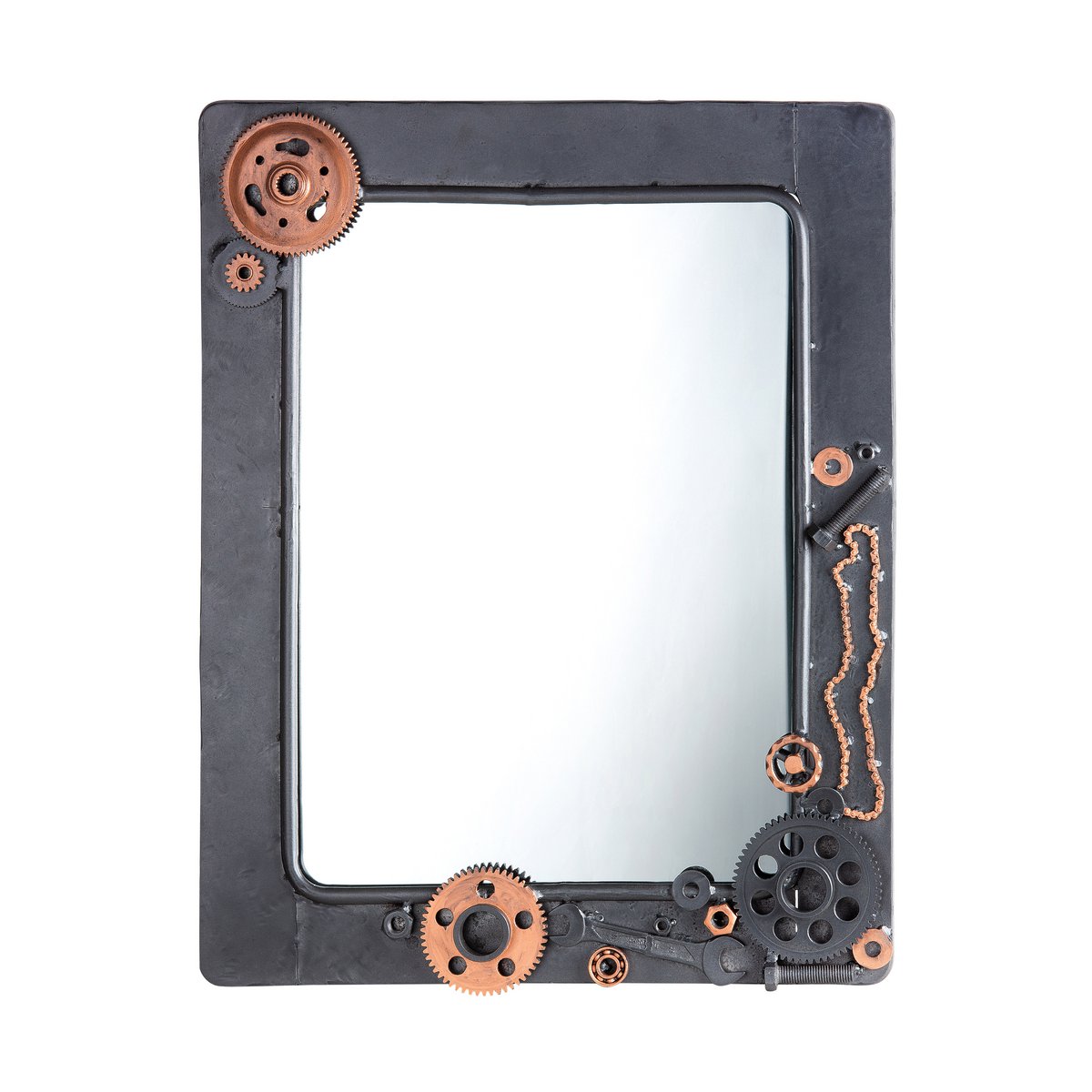 Metalen spiegel "Ruby"