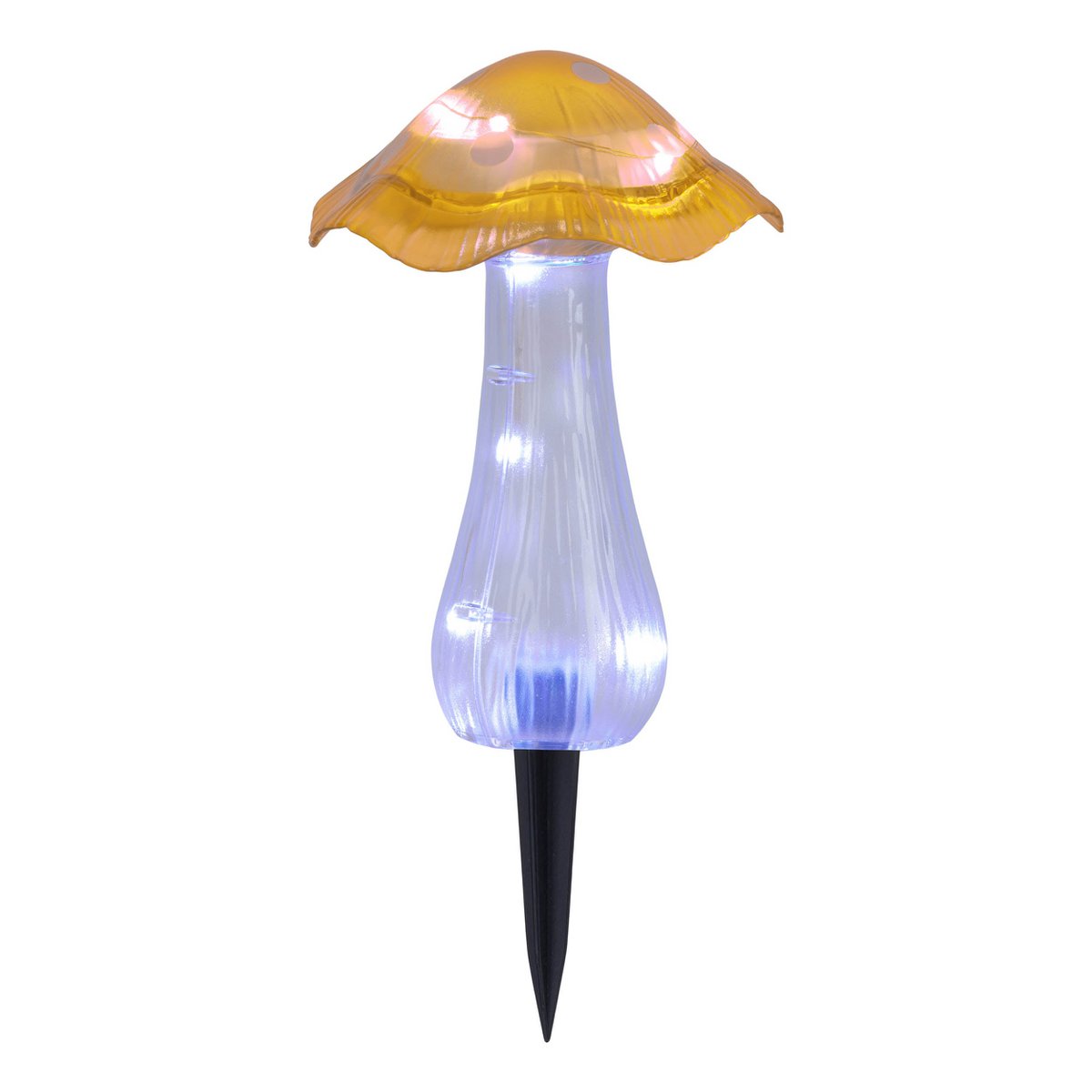 Solar LED Paddenstoellampje "Mantar" set van 2